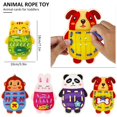 thumbnail image 3 of IMENGL 5 Pcs Animals Lacing Cards Wooden Thread Toy Sewing Cards For Toddler Animal Lace Cards Early Classifying,Education Materials,Humanizing Education,Illiberal Education,Mastery Education,Mentor, 3 of 9