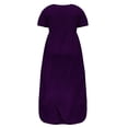 thumbnail image 4 of Drppepioner Robe Longue Décontractée pour Femmes Grande Taille à Col Rond d'Été à Manches Courtes Unie Ample avec Poches, 4 of 4