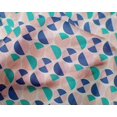 thumbnail image 4 of oneOone Silk Tabby Fabric Circle Geometric Printed Fabric 1 Yard 42 Inch Wide, 4 of 4