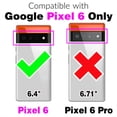 thumbnail image 2 of Asuwish Compatible avec Google Pixel 6 Étui de Téléphone Hybride Robuste Antichoc Rigide Protecteur Antichute Corps Complet Robuste Étui Mobile Cellulaire pour Pixel6 Pixel Six Femmes Hommes Noir, 2 of 6