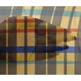 thumbnail image 4 of oneOone Viscose Chiffon Pale Orange Fabric Madras Check Craft Projects Decor Fabric Printed By The Yard 42 Inches Wide, 4 of 4