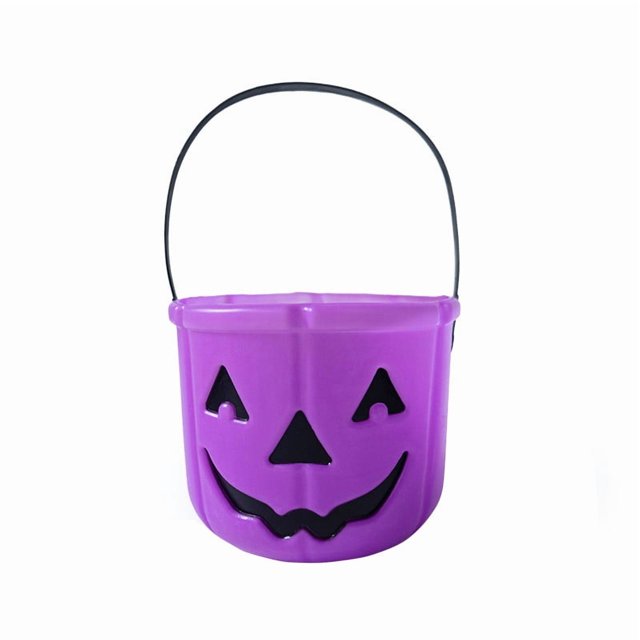 Chmadoxn Halloween Pumpkin Bucket 1Pc Small Plastic Pumpkin Bucket For Kids Pumpkin Bucket Pumpkin Pail Halloween Candy Bucket Halloween Pumpkin Basket Pumpkin Basket