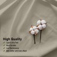 thumbnail image 5 of RUVANTI Draps 100 % Coton, Percale, Taupe, 5 of 5