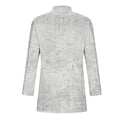 thumbnail image 5 of LOVZFMLL Jackets for Men's Woolen Printed Coat Standing Collar Woolen Windbreaker Long Sleeved Button Cardigan Jacket, 5 of 5