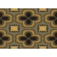 thumbnail image 1 of Ahgly Company Machine Washable Indoor Rectangle Transitional Chocolate Brown Area Rugs, 8' x 12', 1 of 7