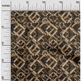 thumbnail image 2 of oneOone Viscose Chiffon Brown Fabric Abstract Sewing Craft Projects Fabric Prints By Yard 42 Inch Wide, 2 of 4