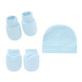 thumbnail image 2 of YAOBAMM Soft Newborn Hat Newborn Hat Set Knit Elastic Soft Warm Photography Props Infant Accessory Baby Bonnet Beanie, 2 of 7