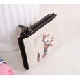thumbnail image 2 of Ladies Cartoon Cute Zippered Wallet Short Purse Small Coins Purse Card Holder Fox, 2 of 5