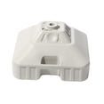 thumbnail image 2 of Umbrella Base Stand 30L Replacement Sun Umbrella Base for Yard Outside Patio White, 2 of 8
