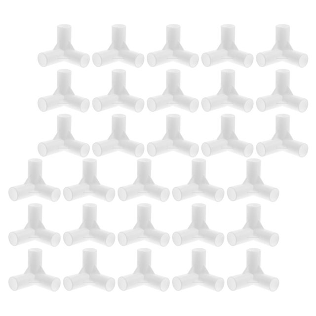 unbranded Pipe Fittings Connector 30Pcs for Canopy Tent Lightweight and Durable Tent Accessory for Outdoor Use