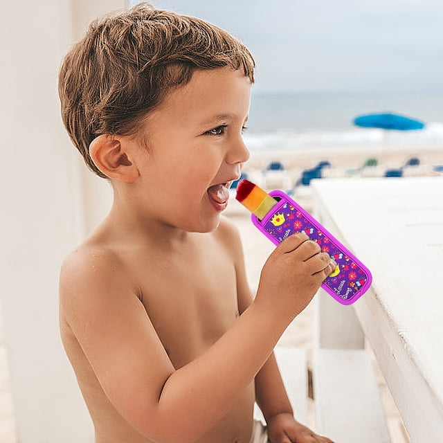 TopLLC Tissu de Plongée Imprimé Popsicle Cover. Popsicle Cover Ne Cause Pas d'Engelures et Reste Froid