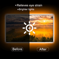 thumbnail image 2 of 2pcs Led Light Strip 39.37inch USB 5v 5050rgb Waterproof Integrated Light Strip Smart Tv Background Light, 2 of 8