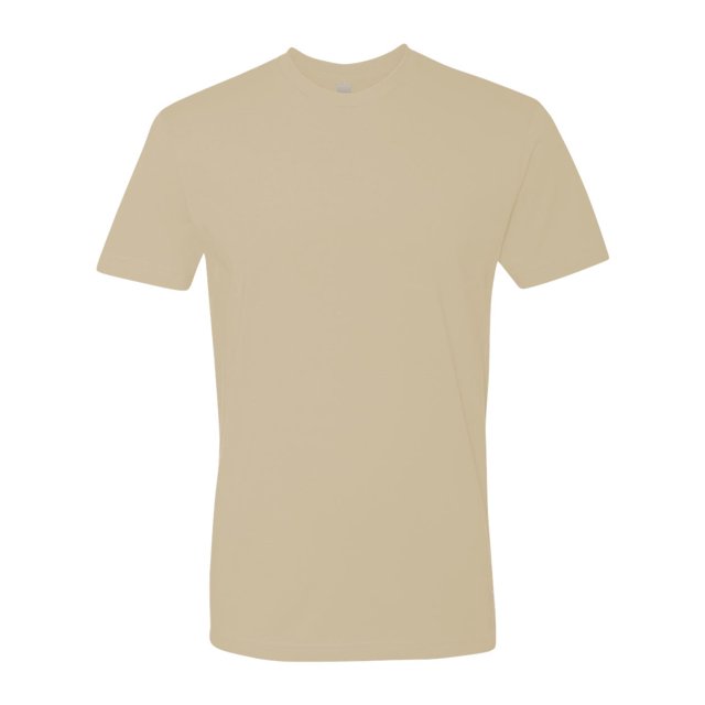 Next Level T-Shirt à Manches Courtes en Coton, TP, Sable