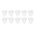 thumbnail image 3 of Domes, 10pcs  Soft Silicone Ear Tip Earplug Replacement Accessories For Elderly, 3 of 8
