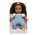 thumbnail image 3 of Littlelistas Lily 14-inch CROWNED Natural Hair Baby Doll & Accessories, Coily 4A Textured Hair, Medium Brown Complexion, Kids Toys for Ages 3 Up, An Extension of NATURALISTAS dolls, Designed and Devel, 3 of 6