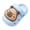 Sky Blue, variant on Toddler Slippers,Girls Slippers for Everyday Wear Comfortable Durable Fixed Style Shoes Toddler Year Round Footwear,Kids Slippers,Pink,12-18 Months