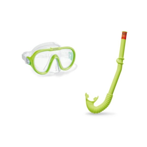 Intex Adventurer Swim Set, Age 8+, Snorkel Mask Set for Pool or Ocean Adventures