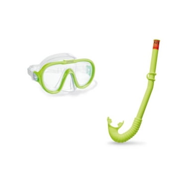 Intex Adventurer Swim Set, Age 8+, Snorkel Mask Set for Pool or Ocean Adventures