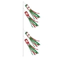 thumbnail image 1 of Baohd 2pièces Vacances Windsocks Drapeau Pendaison Facile et Large Application Noël Windsock Drapeau 2Set, 1 of 6