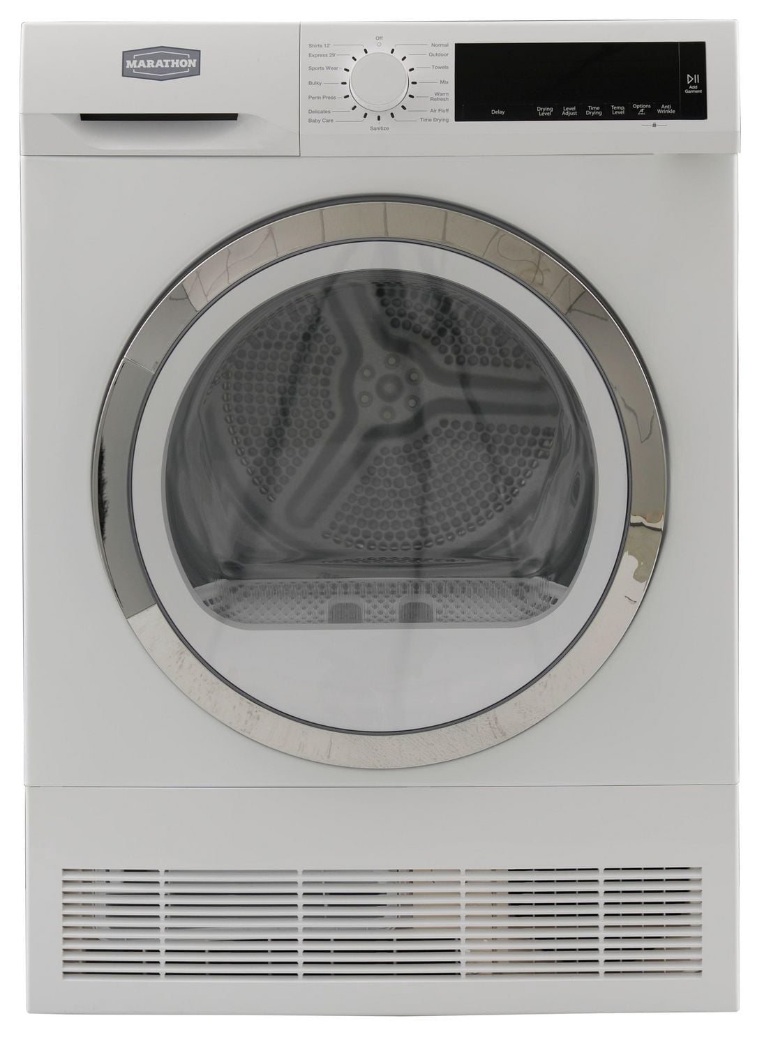Marathon Deluxe 24" White Ventless/Condensing Dryer