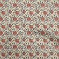 thumbnail image 1 of oneOone Polyester Spandex Light Yellow Fabric Florals Sewing Material Print Fabric By The Yard 56 Inch Wide, 1 of 4
