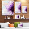thumbnail image 3 of Flower with Large Purple Petals - Flowers Canvas Wall Artwork, 3 of 4