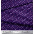 thumbnail image 3 of Soimoi Poly Georgette Fabric Flower Artistic Printed Fabric 1 Yard 42 Inch Wide, 3 of 3