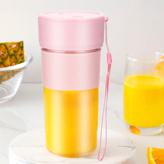 LSLJS Portable Juicer Cup, Mini Juicer Cup for Smoothies, Juices and Shakes, Portable Juicer Cup with Powerful Motor, Suitable for Home, Travel, Office, Outdoor, Dental Irrigator