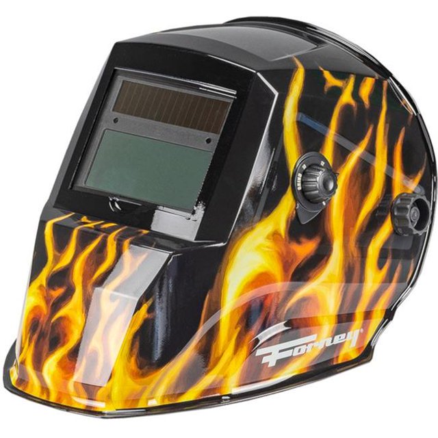 Advantage Series Welding Helmet, Auto-Darkening, Patriot - 55859