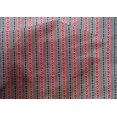 thumbnail image 4 of oneOone Cotton Silk Fabric Geometric Sign|Triangle & Stripe Block Print Sewing Fabric BTY 42 Inch Wide, 4 of 4
