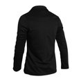 thumbnail image 2 of INSPIRE CHIC Men's Notched Lapel Long Sleeve Knit Blazer with Pockets, 2 of 8