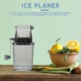 thumbnail image 4 of MasteelfCA Portable Hand Crank Ice Crusher Chopper Manual Ice Grinder Home Kitchen Tool, 4 of 7