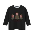 thumbnail image 3 of YUNAFFT T-Shirt à Manches Courtes pour Garçons et Filles 3-12 Ans avec Imprimé Graphique de Noël, Col Rond Décontracté, Haut Extensible Type Coton, Confortable pour le Quotidien, 3 of 3
