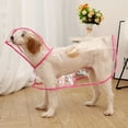 thumbnail image 2 of 1 Pce Imperméable Poncho Transparent Clair à Capuche pour Animaux en Plastique pour Chats et Chiens Vêtements, 2 of 5