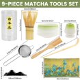 thumbnail image 2 of MesaSe 8 Pcs Matcha Whisk Set Complete Matcha Kit with Bamboo Matcha Whisk Ceramic Whisk Holder Elegant Matcha Set Practical Matcha Making Kit for Matcha Lovers and Tea Lovers, 2 of 9