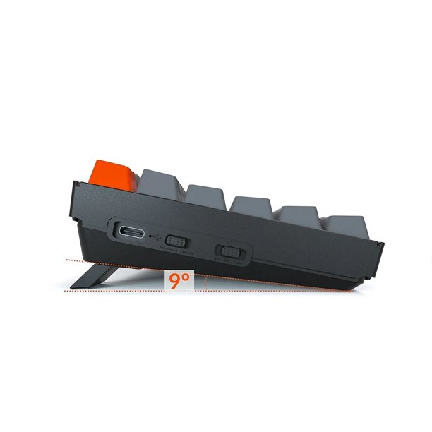 Keychron K2 V2 Wireless Mechanical Keyboard - Black - White LED