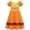 Pepa, variant on HAWEE Kids Encanto Mirabel/Luisa Madrigal/Pepa Princess Dress Cosplay Girls Short Sleeve Costume