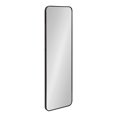 thumbnail image 1 of Kate and Laurel Zayda Tall Radius Rectangle Wall Mirror, 16 x 48, Black, Metal Framed Minimalist Rectangular Mirror with Rounded Curves, 1 of 7