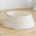 thumbnail image 2 of CNKOO Christmas Tree Rattan Skirt Stand Base Basket Cover Tidy Decor Grey, 2 of 17