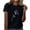 Black, variant on yievot Women's Shirts Fashion Short Sleeve Round Neck Valentine's Day Printing Casual Pullover T-Shirt Tops Shirt