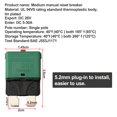 thumbnail image 2 of 1 Pce Fusible de Lame de Disjoncteur 12V 24V Réinitialisable 5-30A Marine Réinitialisation Automatique Plus Besoin de Remplacer le Fusible Soufflé 2024 Chaud 30A, 2 of 9