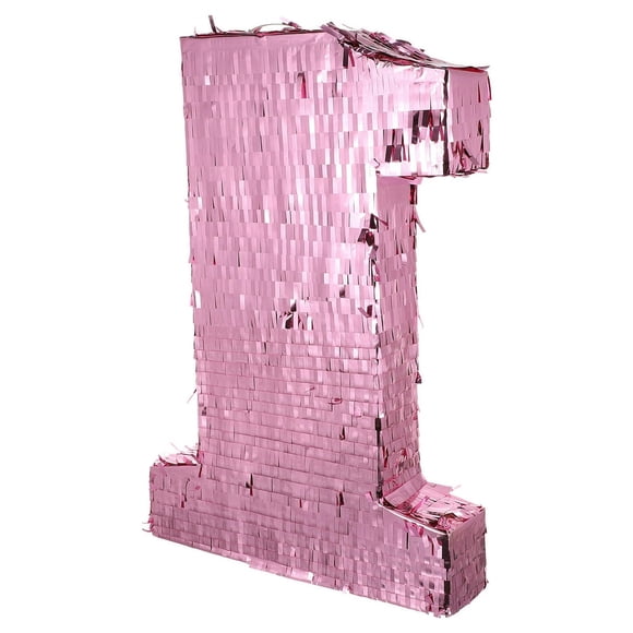 CUITING Numéro 1 Forme Pinata Décoration Suspendue Jouet Pinata Ornement d'Anniversaire