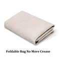 thumbnail image 3 of YUSAZENS 2 x 8 Modern Solid Area Rug Machine Washable, Non-Slip Low-Pile Door Mat for Entryway, Laundry, Soft Floor Mat for Home, Office, Living Room Beige, 3 of 7