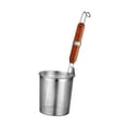 thumbnail image 2 of veasfak Passoire Alimentaire Passoire Commerciale en Maille pour Cuisine Barbecue Anneaux d'Oignon m, 2 of 9