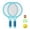 A, variant on Lksixu Toddler Toys Educational Baby Toys Children's Badminton Racket Toy Outdoor Sports and Leisure Double Tennis Racket Indoor and Outdoor Parent-child Interaction Learning Toys for Kids