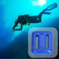 thumbnail image 3 of Almencla Poids de Plongée Solides Pièces de Contrepoids Sport Natation Bleu Bleu 1500g, 3 of 6
