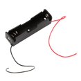 thumbnail image 2 of DEWIN 10pcs Plastic Battery Holder Storage Box Case for 1x 18650 Battery With Wire Leads, 2 of 7