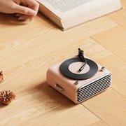 TopLLC Vinyl Wireless Bluetooth Speaker, Home Aromatherapy, Portable Small Stereo, Mini Outdoor Sports Wireless Bluetooth Speaker on Clearance