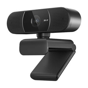 Webcam 2K Caméra Web 60FPS Caméra de streaming 2K USB WebCam avec Microphones , Facile à installer
