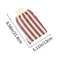 thumbnail image 3 of Exfoliating Bath Towel, Round Cake Back Scrubber, Body Scrubbing Mitt for Shower, Mud & Dead Skin Removal, Reusable Washcloth, Household Bathing Accessory, 3 of 6